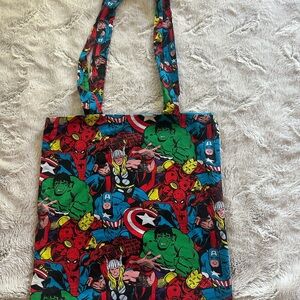 Marvel Superheroes Kids Tote Bag - Multicolor